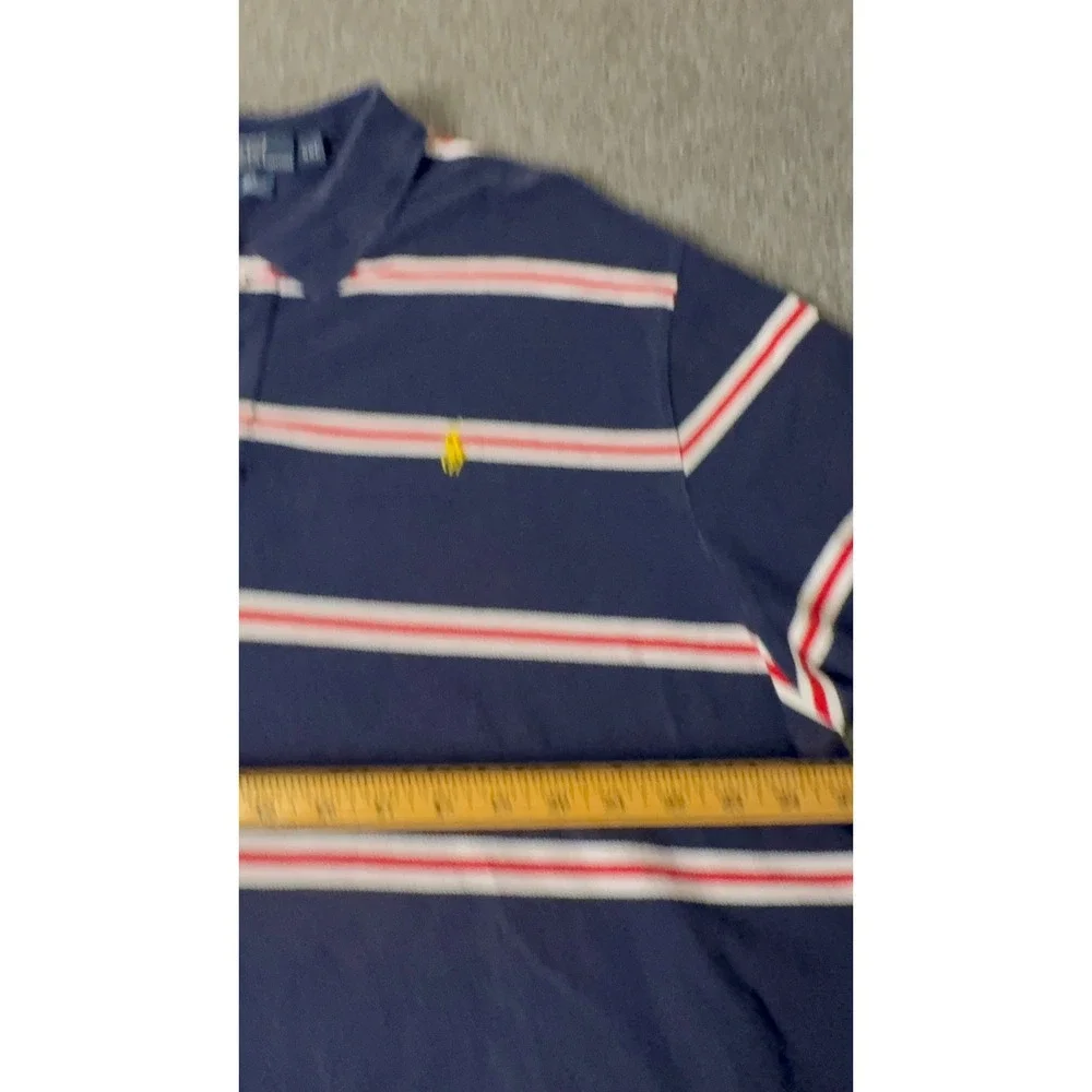 Polo Ralph Lauren‎ Mens XXL Striped Short Sleeve Polo Shirt Old Money